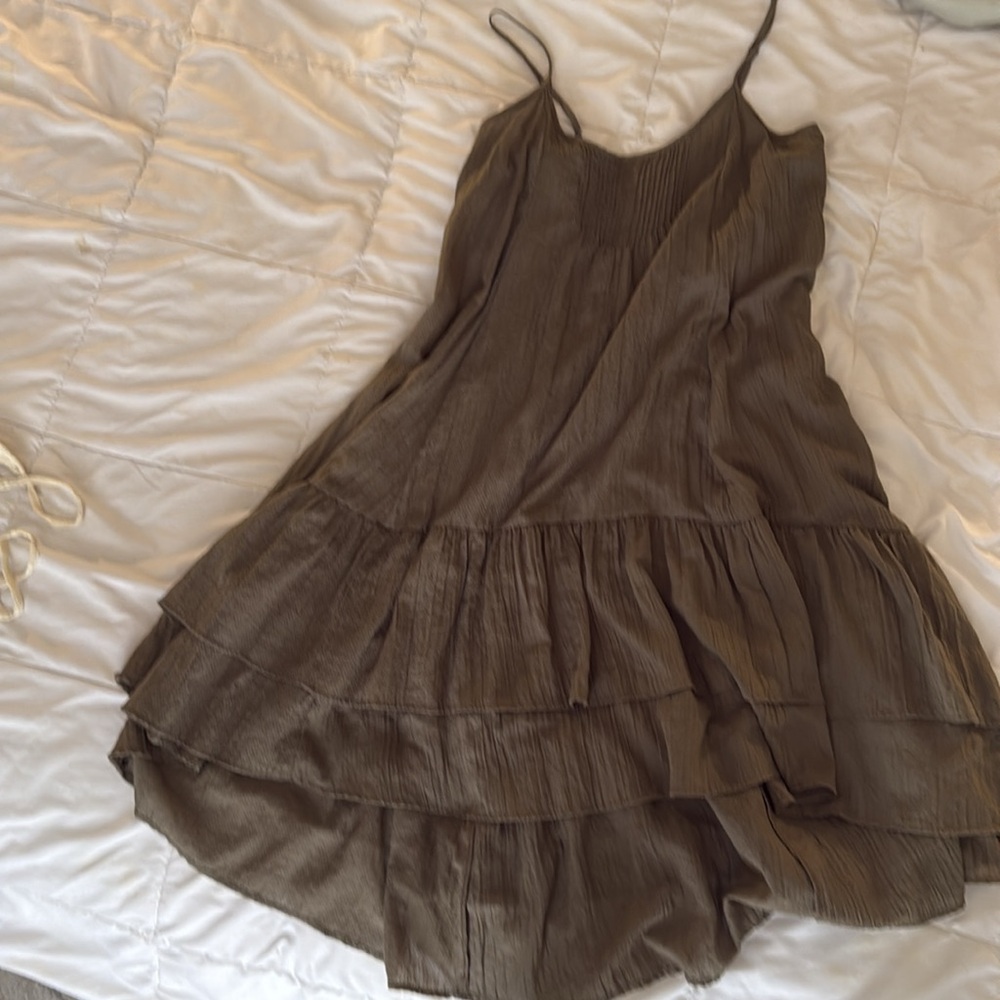 Free People Green Dress EUC